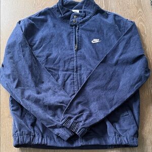 Nike Men's Navy Corduroy Jacket